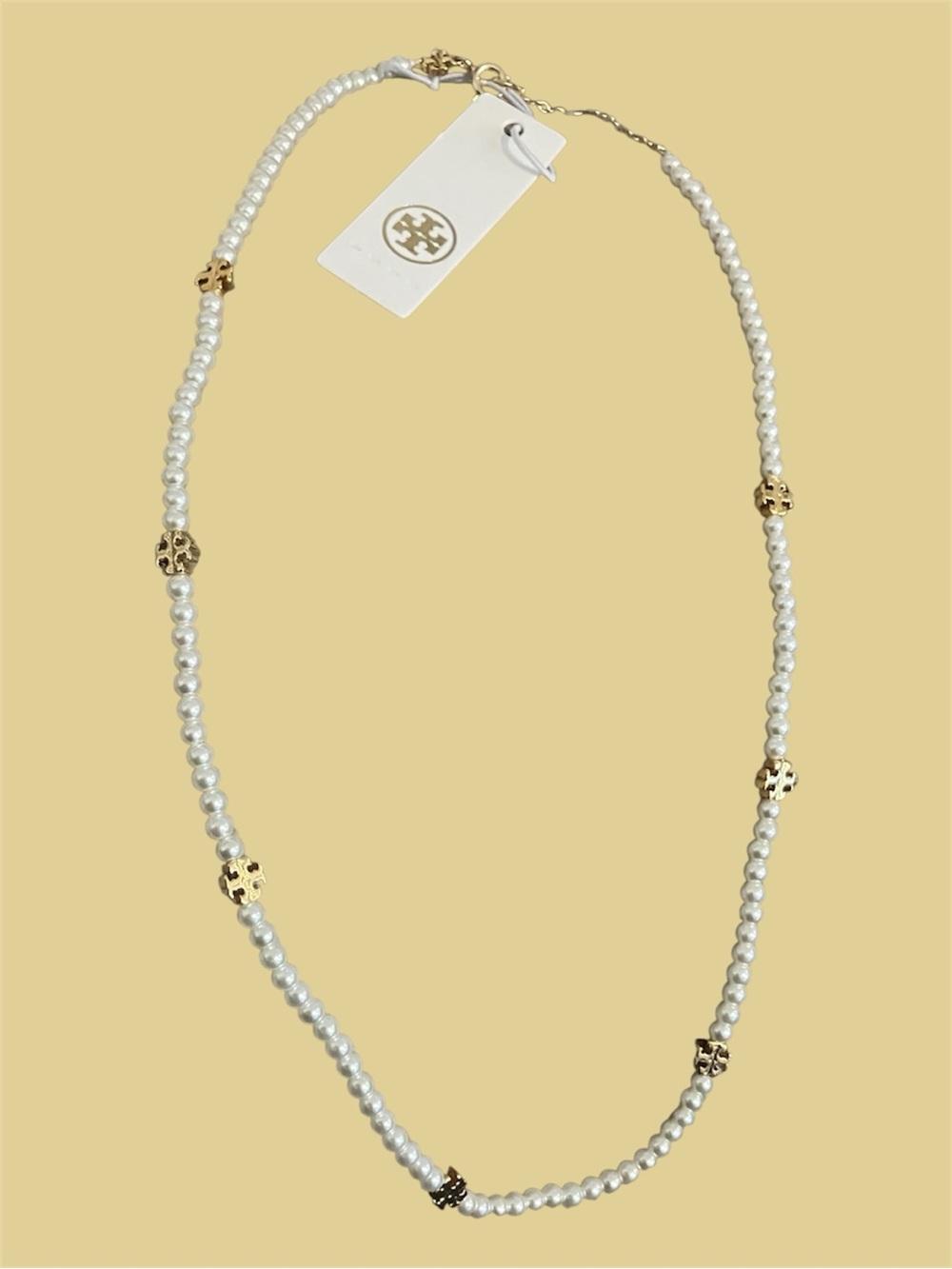 Tory Burch Kira Pearl Necklace